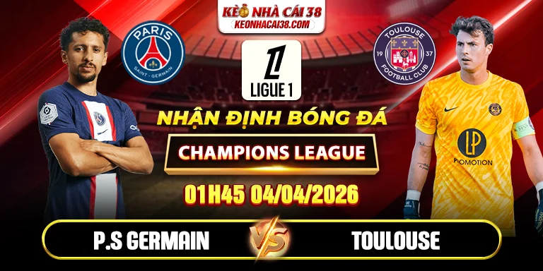 Soi Kèo Paris Saint Germain Vs Toulouse 01h45 04/04 - Ligue 1 Soi Kèo Paris Saint Germain Vs Toulouse 01h45 04/04 - Ligue 1